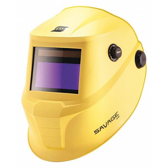 Imagem de Máscara de Solda Automática Savage A40 Amarela Regulagem 9 à 13 Esab
