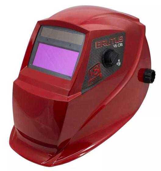 Imagem de Máscara De Solda com Escurecimento Automático Brutus Com regulagem CR8 - V8 Brasil