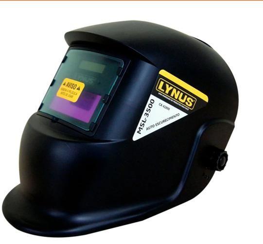 Imagem de Máscara De Solda Escurecimento Automático Din 3 A 11 Lynus