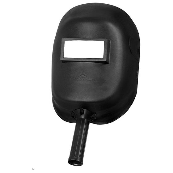 Imagem de Máscara de Solda Tipo Escudo Preta de Polipropileno sem Lente DeltaPlus