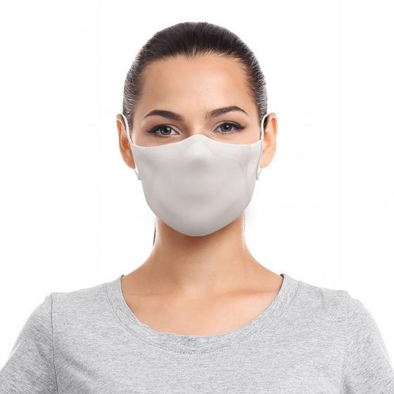 Imagem de Máscara de Tecido Reutilizável Sigvaris Care Branca - Kit com 2 unidades