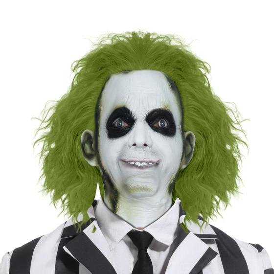 Imagem de Máscara de Terror de Halloween Hewlaud - Máscara de Látex com Peruca para Adultos