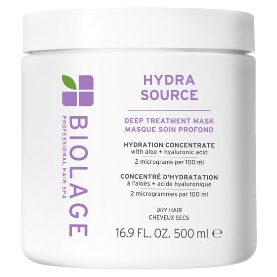 Imagem de Máscara de tratamento capilar Biolage Hydra Source para cabelos secos