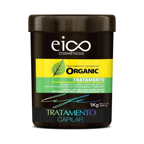 Imagem de Máscara de Tratamento Capilar Eico Life Organic 1Kg