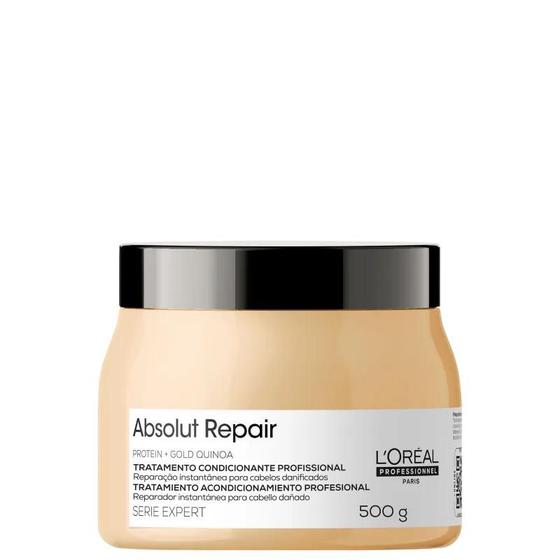 Máscara de Tratamento Capilar - Gold Quinoa Hidratação + Protein 500ml Menor preço em Máscara de Tratamento Capilar - Gold Quinoa Hidratação + Protein 500ml