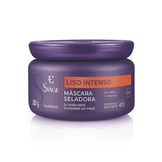 Imagem de Mascara de Tratamento Eudora Siage Liso Intenso 250g