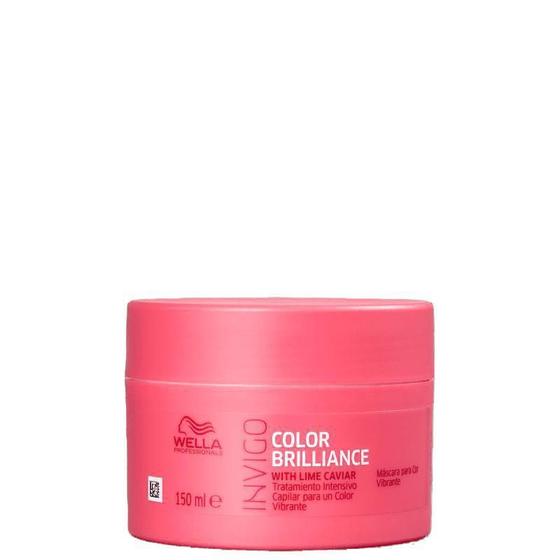 Imagem de Máscara De Tratamento Intensivo Wella Color Brilliance 150ml