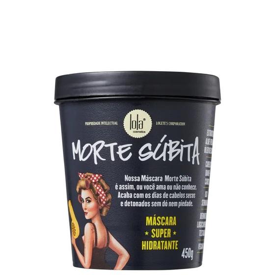 Imagem de Máscara de Tratamento Morte Súbita Super Hidratante - Lola Cosmetic - 450g