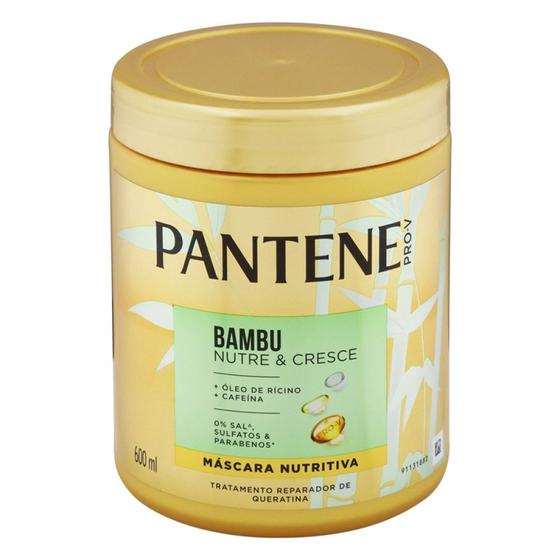 Imagem de Mascara de Tratamento Pantene Pro-V Bambu nutre e cresce 600mL