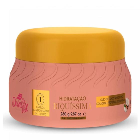 Imagem de Mascara desalfy riquissima oleo coco 280g