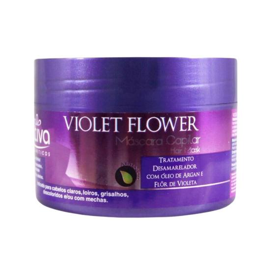 Imagem de Máscara Desamareladora Violet Flower Folha Nativa 300g