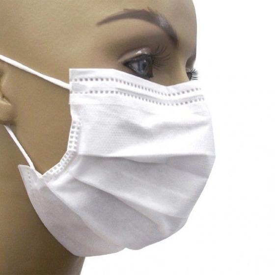 Imagem de Mascara desc retangular c elastico tripla anadona