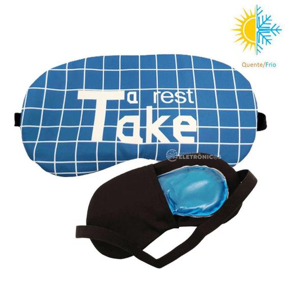 Imagem de Máscara Descanso Para Olhos Térmica Gel Quente/Frio Take A Rest - DT1376TR - PDE