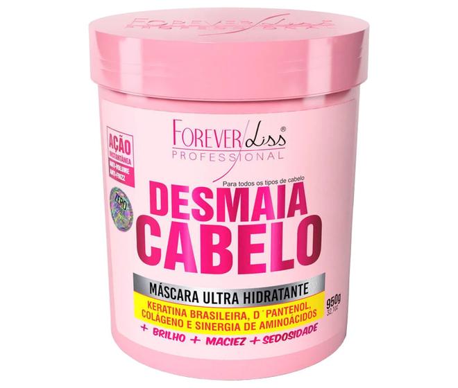 Imagem de Máscara Desmaia Cabelo Ultra Hidratante 950g  Forever Liss