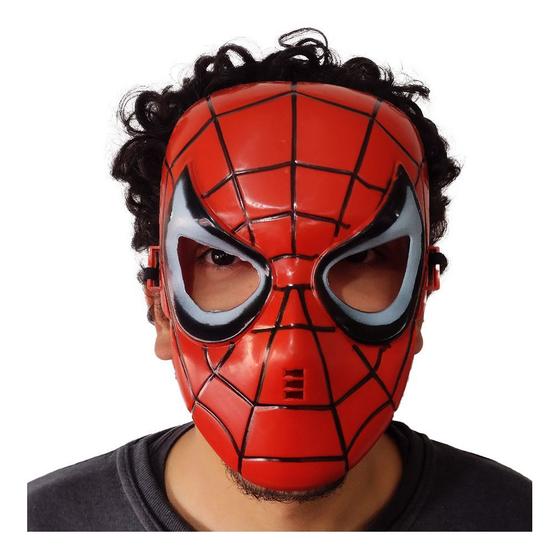 Imagem de Máscara do Homem Aranha Infantil Vermelha