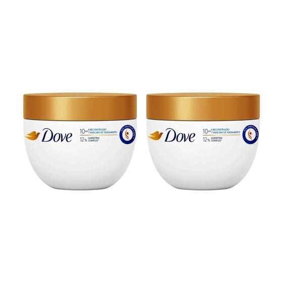 Imagem de Mascara Dove De Tratamento 270G Reconstruçao - Kit Com 2Un
