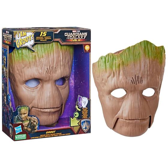 Imagem de Máscara Eletrônica do Groot Marvel Guardiões da Galáxia Vol.3 F6590 Hasbro