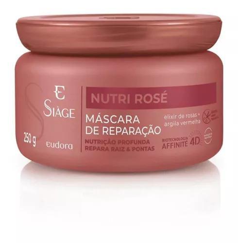 Imagem de Máscara Eudora Siàge Nutri Rosé nutrição 250g