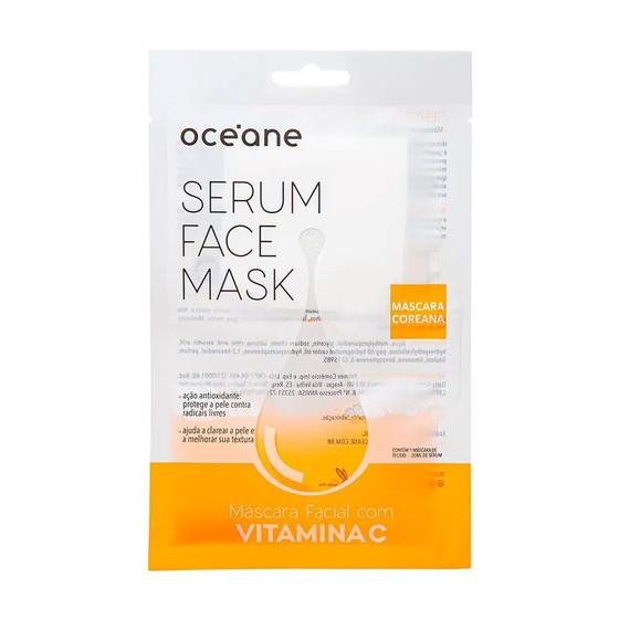 Imagem de Máscara Facial com Vitamina C Serum Face Mask 20ml - Océane