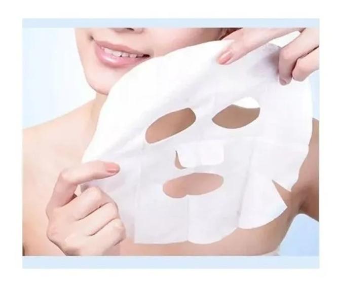 Máscara Facial Descartável Limpeza de Pele Profissional 50 unidades ...
