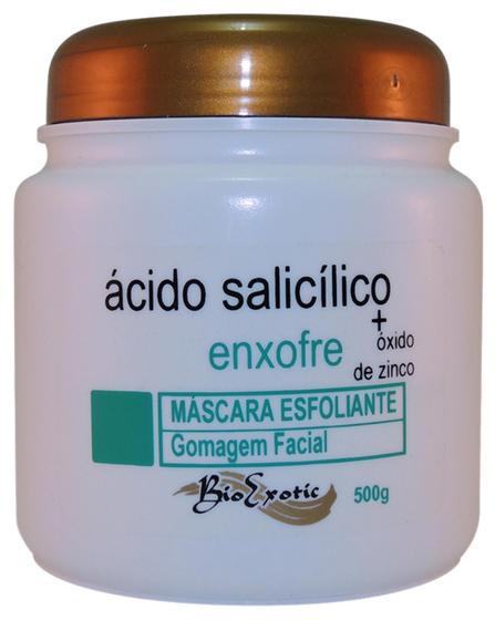 Imagem de Máscara  Facial Esfoliante Gomage 500g com Ácido Salicílico, Enxofre e Óxido de Zinco Bioexotic 