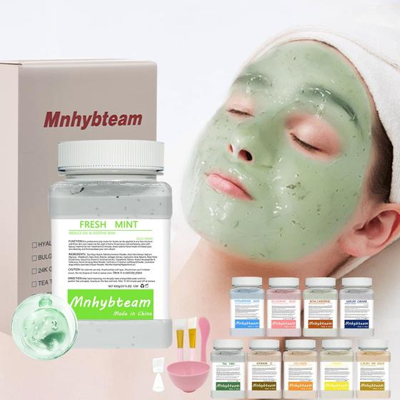 Imagem de Máscara facial Jelly Mnhybteam Professional, pacote com 1