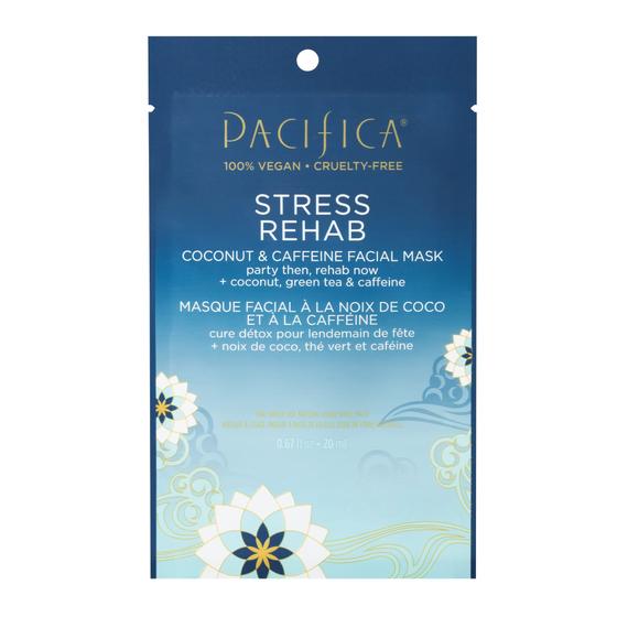 Imagem de Máscara Facial Pacifica Beauty Stress Rehab Coco e Cafeína