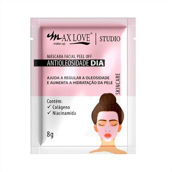 Imagem de Máscara Facial Peel Off Antioleosidade Max Love