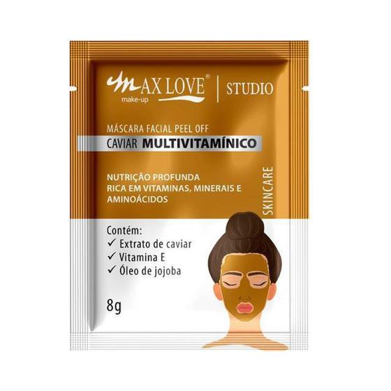 Imagem de Máscara facial peel off caviar multivitamínico - Max Love