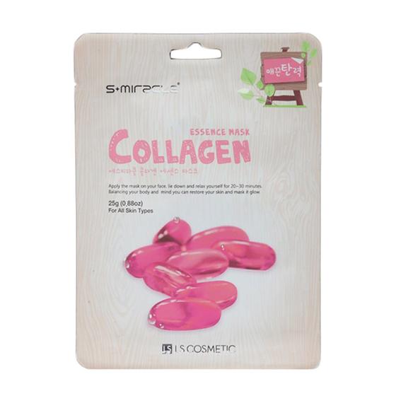 Imagem de Máscara Facial S Miracle Antioxidante Collagen Essence Mask com Colágeno 25g