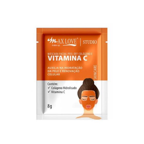 Imagem de Máscara Facial Sachê Colágeno E Vitamina C Face Mask Skin Care Routine