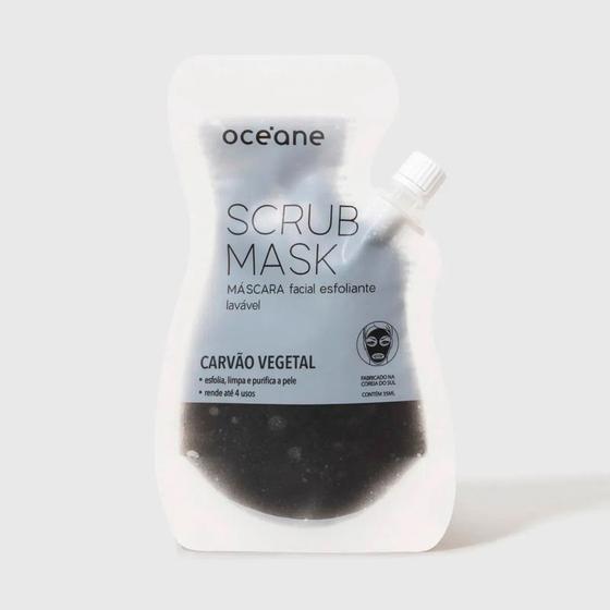 Imagem de Máscara facial Scrub Esfoliante Carvão Vegetal Océane