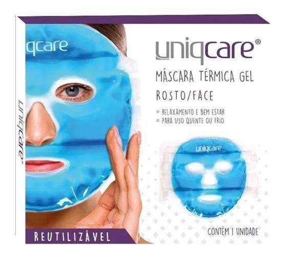 Imagem de Máscara Facial Térmica Quente Fria Não Congela Uniqcare