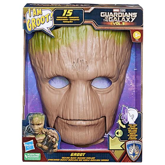 Imagem de Máscara Falante Do Groot Guardiões Da Galáxia Marvel Hasbro