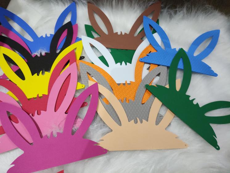 Imagem de Máscara festas páscoa 50 UNIDADES com elástico