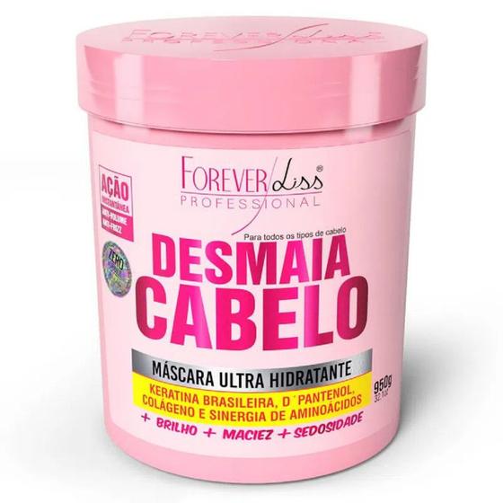 Imagem de Mascara Forever Liss Desmaia Cabelo Professional 950g