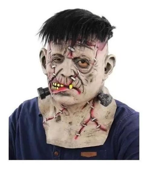 Imagem de Máscara Frankenstein De Látex Fantasia Halloween Cosplay