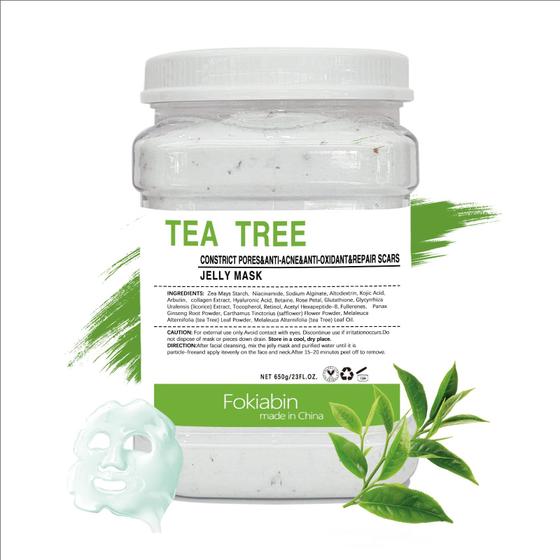 Imagem de Máscara Gelatinosa Hidratante Fokiabin 680mL com Tea Tree