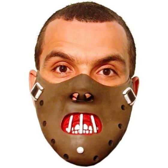 Imagem de Máscara Hannibal Canibal Terror Halloween Festa Cosplay