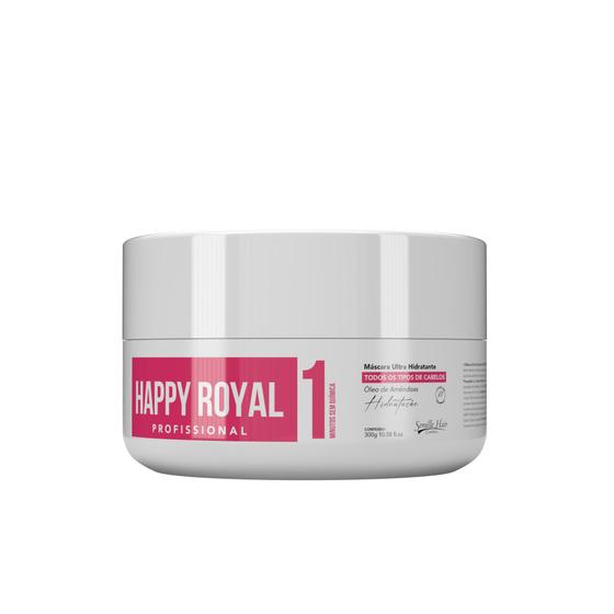 Imagem de Máscara Happy Royal 1 Minuto Semélle Hair 300gr