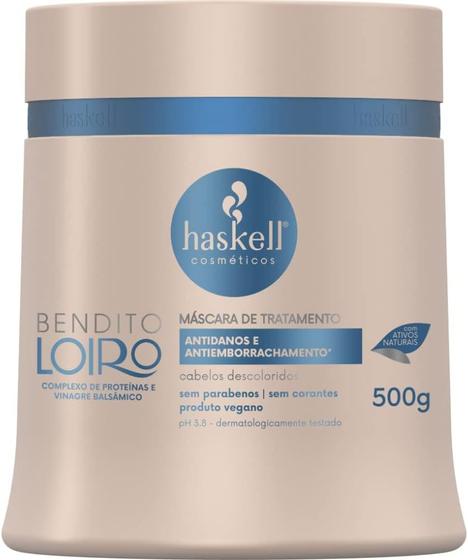 Imagem de Mascara haskell bentido loiro 500g