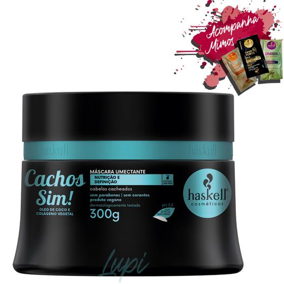 Imagem de Mascara Haskell Cachos Sim 300Gr
