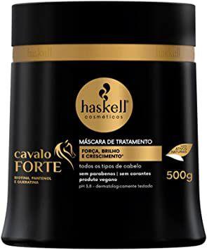 Imagem de MÁSCARA HASKELL Cavalo Forte Crescer Cabelo 500G
