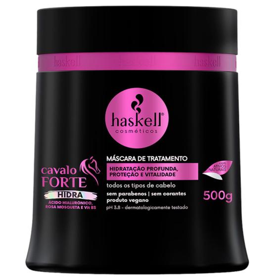 Imagem de Mascara Haskell Cavalo Forte Hidra Proteção e Vitalidade 500 ML