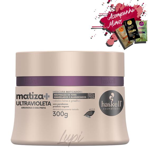 Imagem de Máscara Haskell Matiza Mais Ultra Violeta 300gr