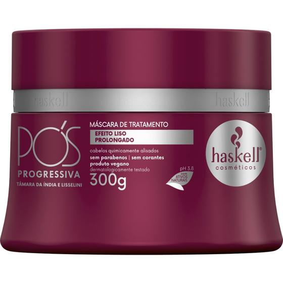 Imagem de Mascara Haskell Pós Progressiva Liso Prolongado 300 ML