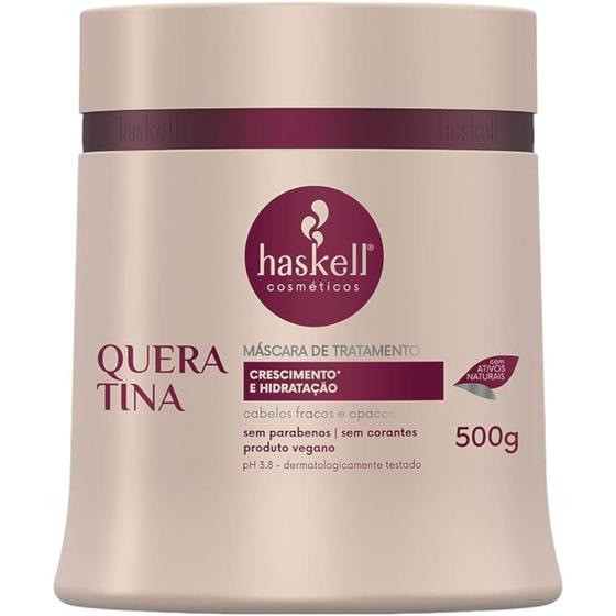Imagem de Mascara Haskell Queratina Reconstrução e Força 500 ML