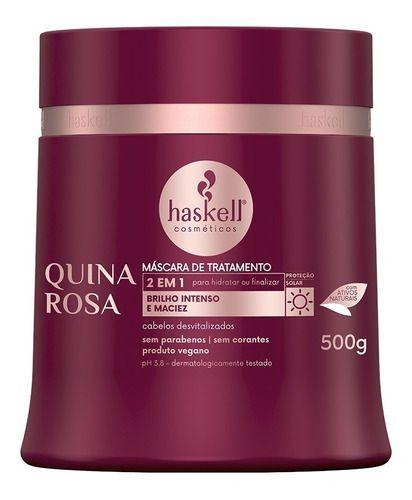 Imagem de Máscara Haskell Quina Rosa De 500ml 500g