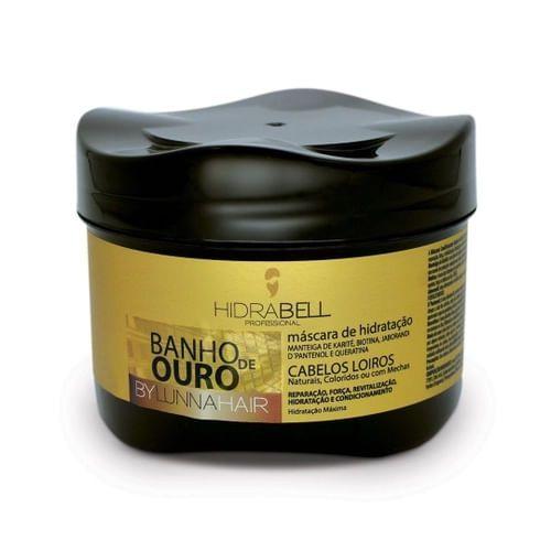 Imagem de Máscara Hidrabell Banho de Ouro By Lunna Hair 250g