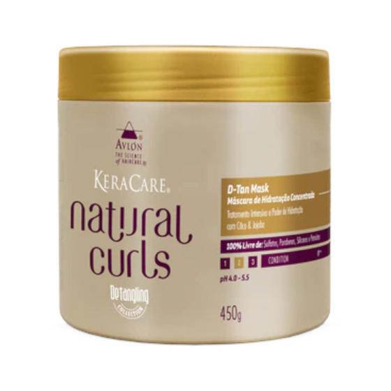 Imagem de Máscara Hidratação Concentrada Natural Curls Detangling Keracare 450g Avlon